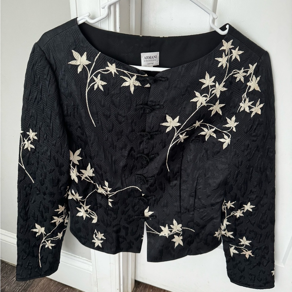 Armani Collezioni Floral Blouse